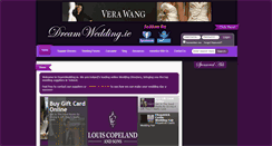 Desktop Screenshot of dreamwedding.ie